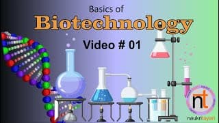 Biotechnology Basics Explained | आसान भाषा में बायोटेक्नोलॉजी समझें! Video #01